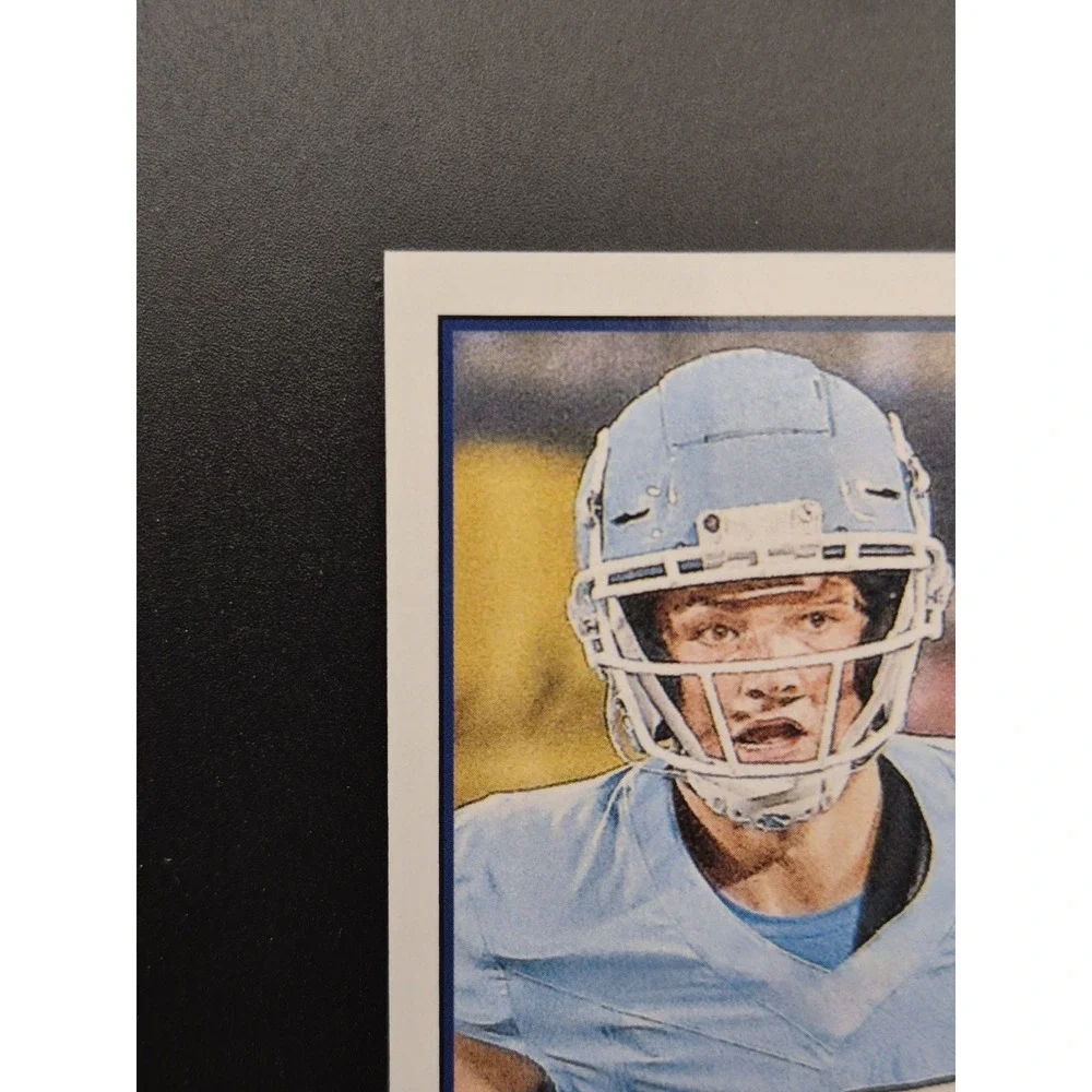 2024 Panini Score Drake Maye #303 Rookie Blue Stars /399 SP New England Patriots